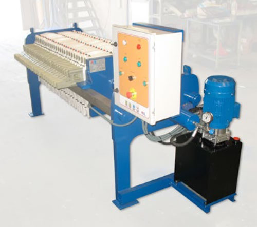 Serie MSH : Filtro prensa semiautomático